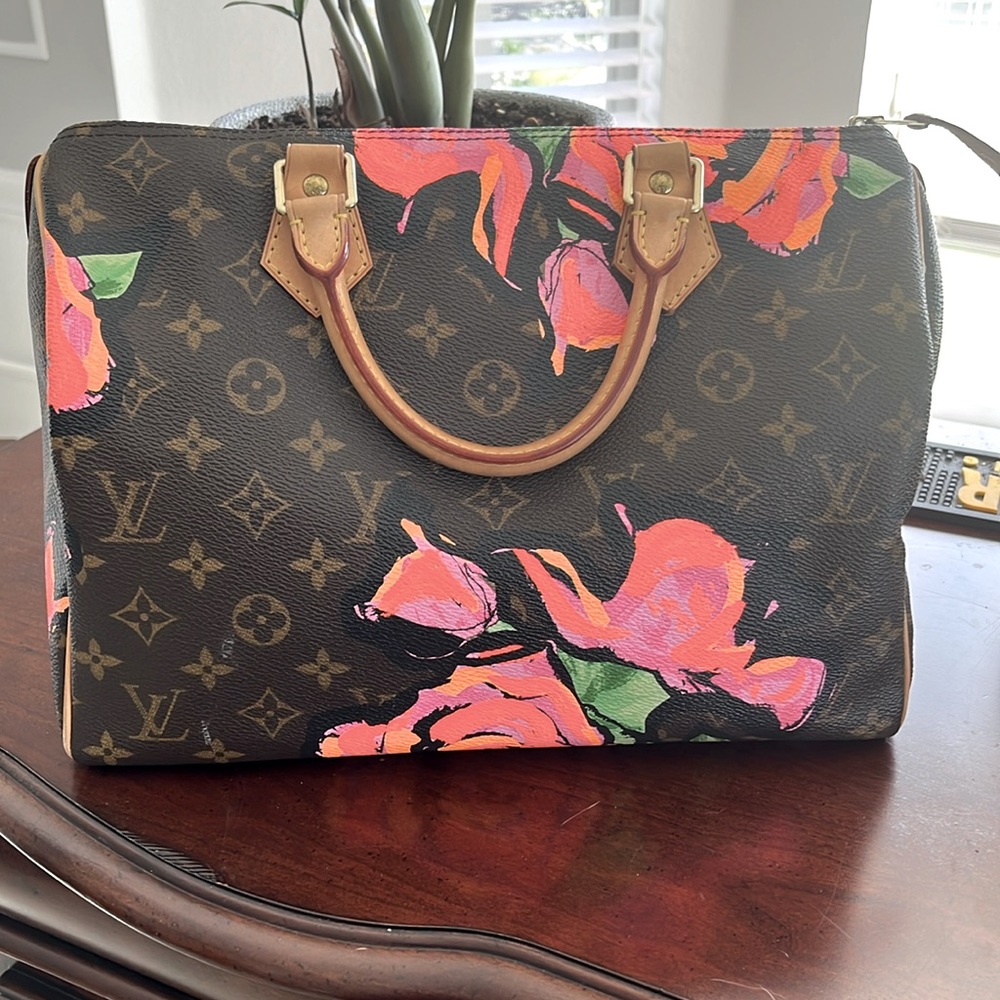 Used ICONIC Stephen Sprouse Roses bag